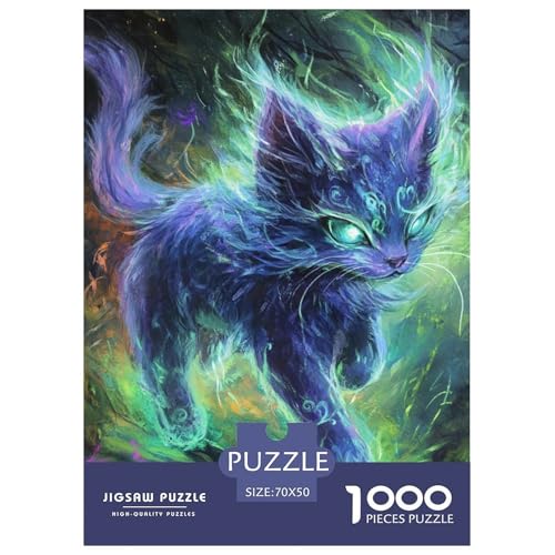 Katze Puzzles 1000 Teile Schwer Puzzle Spielzeug Pädagogisches Spiel Impossible Herausforderung Spielzeug Für Erwachsene Und Kinder in Bewährter 70x50cm/1000pcs Katze Puzzles 1000 Teile Schwer Puzzle Spielzeug Pädagogisches Spiel Impossible Herausforderung Spielzeug Für Erwachsene Und Kinder in Bewährter 70x50cm/1000pcs von NGGADIWEG