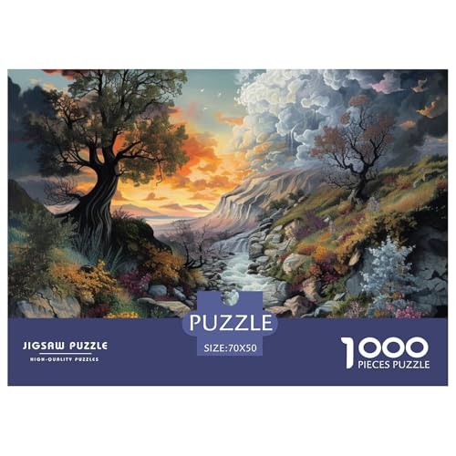 Landschaftsmalerie Puzzle 1000-teilige Schwer Puzzle Spielzeug Lernspiel Impossible Herausforderung Spielzeug Für Erwachsene Und Kinder Ab 14 Jahren 70x50cm/1000pcs Landschaftsmalerie Puzzle 1000-teilige Schwer Puzzle Spielzeug Lernspiel Impossible Herausforderung Spielzeug Für Erwachsene Und Kinder Ab 14 Jahren 70x50cm/1000pcs von NGGADIWEG