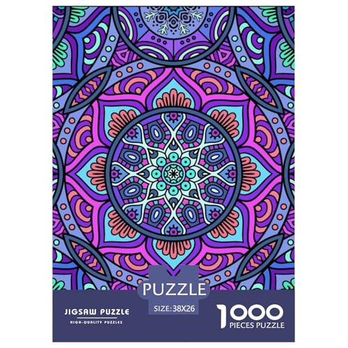 Mandala-Muster Puzzles 1000 Teile Schwer Puzzle Spielzeug Pädagogisches Spiel Impossible Herausforderungsspielzeug Für Erwachsene Und Kinder Ab 12 Jahren 38x26cm/1000pcs Mandala-Muster Puzzles 1000 Teile Schwer Puzzle Spielzeug Pädagogisches Spiel Impossible Herausforderungsspielzeug Für Erwachsene Und Kinder Ab 12 Jahren 38x26cm/1000pcs von NGGADIWEG