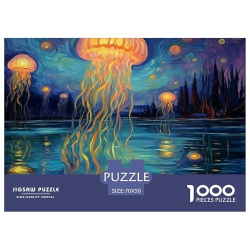 Medulen Puzzles 1000 Teile Schwer Puzzle Spielzeug Pädagogisches Spiel Impossible Herausforderungsspielzeug Für Erwachsene Kinder 70x50cm/1000pcs von NGGADIWEG