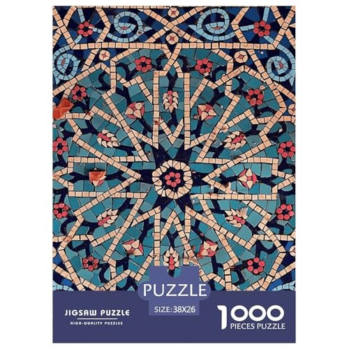 Mosaik-Dekorationsmuster Puzzle 1000 Teile Schwer Puzzle Spielzeug Lernspiel Impossible Herausforderung Spielzeug Für Erwachsene Kinder 38x26cm/1000pcs Mosaik-Dekorationsmuster Puzzle 1000 Teile Schwer Puzzle Spielzeug Lernspiel Impossible Herausforderung Spielzeug Für Erwachsene Kinder 38x26cm/1000pcs von NGGADIWEG
