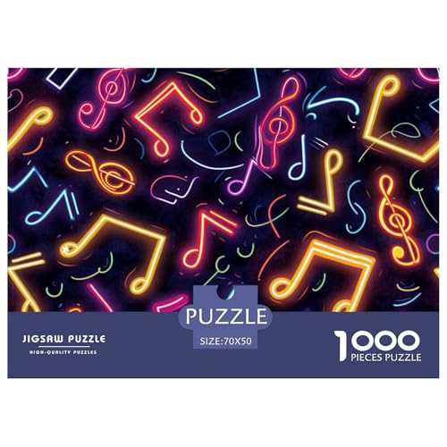 Musiknotiz Puzzles 1000 Teile Schwer Puzzle Spielzeug Pädagogisches Spiel Impossible Herausforderungsspielzeug Für Erwachsene Und Kinder Ab 14 Jahren 70x50cm/1000pcs Musiknotiz Puzzles 1000 Teile Schwer Puzzle Spielzeug Pädagogisches Spiel Impossible Herausforderungsspielzeug Für Erwachsene Und Kinder Ab 14 Jahren 70x50cm/1000pcs von NGGADIWEG