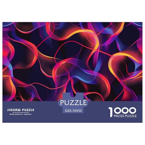 Neon Light Curve Puzzle 1000-teilige Schwer Puzzle Spielzeug Lernspiel Impossible Herausforderung Spielzeug Für Erwachsene Und Kinder Ab 14 Jahren 70x50cm/1000pcs Neon Light Curve Puzzle 1000-teilige Schwer Puzzle Spielzeug Lernspiel Impossible Herausforderung Spielzeug Für Erwachsene Und Kinder Ab 14 Jahren 70x50cm/1000pcs von NGGADIWEG