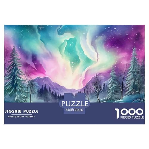 Nordlichter Puzzles 1000 Teile Schwer Puzzle Spielzeug Pädagogisches Spiel Impossible Herausforderung Spielzeug Für Erwachsene Und Kinder Ab 12 Jahren 38x26cm/1000pcs Nordlichter Puzzles 1000 Teile Schwer Puzzle Spielzeug Pädagogisches Spiel Impossible Herausforderung Spielzeug Für Erwachsene Und Kinder Ab 12 Jahren 38x26cm/1000pcs von NGGADIWEG