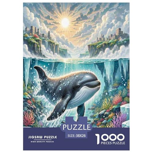 Orca Puzzle 1000-teilige Schwer Puzzle Spielzeug Pädagogisches Spiel Impossible Herausforderungsspielzeug Für Erwachsene Und Kinder in Bewährter 38x26cm/1000pcs Orca Puzzle 1000-teilige Schwer Puzzle Spielzeug Pädagogisches Spiel Impossible Herausforderungsspielzeug Für Erwachsene Und Kinder in Bewährter 38x26cm/1000pcs von NGGADIWEG