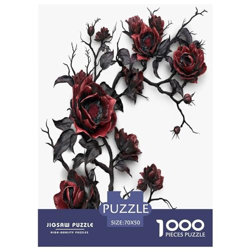 Rose Puzzle 1000 Teile Schwer Puzzle Spielzeug Pädagogisches Spiel Impossible Herausforderung Spielzeug Für Erwachsene Und Kinder Ab 14 Jahren 70x50cm/1000pcs Rose Puzzle 1000 Teile Schwer Puzzle Spielzeug Pädagogisches Spiel Impossible Herausforderung Spielzeug Für Erwachsene Und Kinder Ab 14 Jahren 70x50cm/1000pcs von NGGADIWEG