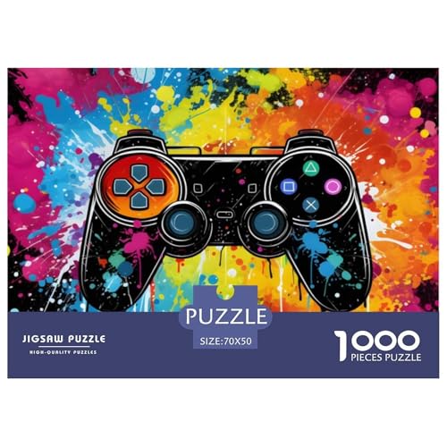 Spiel Puzzles 1000 Teile Schwer Puzzle Spielzeug Lernspiel Impossible Herausforderung Spielzeug Für Erwachsene Und Kinder Ab 14 Jahren 70x50cm/1000pcs von NGGADIWEG