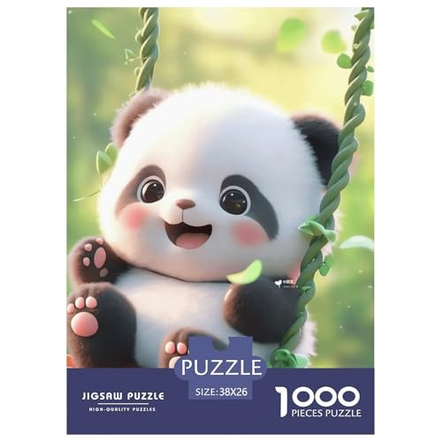 Süße Panda Puzzles 1000 Teile Schwer Puzzle Spielzeug Pädagogisches Spiel Impossible Herausforderung Spielzeug Für Erwachsene Und Kinder in Bewährter 38x26cm/1000pcs Süße Panda Puzzles 1000 Teile Schwer Puzzle Spielzeug Pädagogisches Spiel Impossible Herausforderung Spielzeug Für Erwachsene Und Kinder in Bewährter 38x26cm/1000pcs von NGGADIWEG