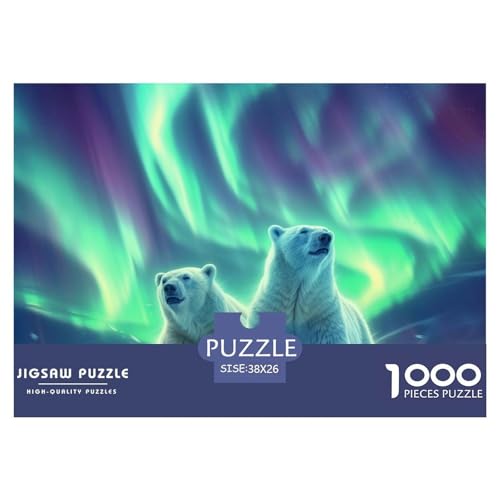 Tiere Puzzle 1000 Teile Schwer Puzzle Spielzeug Lernspiel Impossible Herausforderungsspielzeug Für Erwachsene Und Kinder Ab 12 Jahren 38x26cm/1000pcs von NGGADIWEG