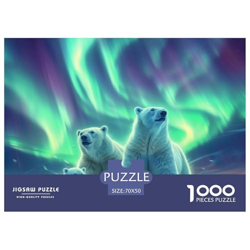 Tiere Puzzle 1000 Teile Schwer Puzzle Spielzeug Pädagogisches Spiel Impossible Herausforderungsspielzeug Für Erwachsene Und Kinder Ab 12 Jahren 70x50cm/1000pcs von NGGADIWEG
