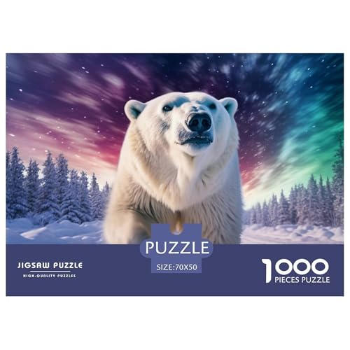 Tiere Puzzles 1000 Teile Schwer Puzzle Spielzeug Lernspiel Impossible Herausforderungsspielzeug Für Erwachsene Und Kinder Ab 14 Jahren 70x50cm/1000pcs von NGGADIWEG