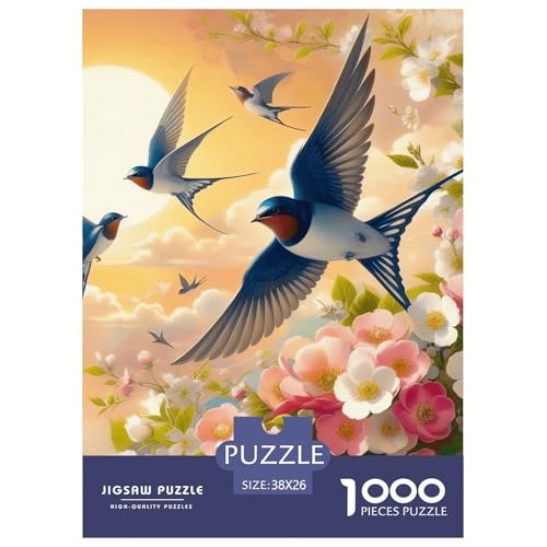 Vögel Zweige Blumen Puzzle 1000 Teile Schwer Puzzle Spielzeug Lernspiel Impossible Herausforderung Spielzeug Für Erwachsene Und Kinder Ab 14 Jahren 38x26cm/1000pcs Vögel Zweige Blumen Puzzle 1000 Teile Schwer Puzzle Spielzeug Lernspiel Impossible Herausforderung Spielzeug Für Erwachsene Und Kinder Ab 14 Jahren 38x26cm/1000pcs von NGGADIWEG
