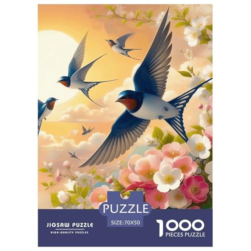 Vögel Zweige Blumen Puzzle 1000 Teile Schwer Puzzle Spielzeug Lernspiel Impossible Herausforderungsspielzeug Für Erwachsene Und Kinder Ab 14 Jahren 70x50cm/1000pcs Vögel Zweige Blumen Puzzle 1000 Teile Schwer Puzzle Spielzeug Lernspiel Impossible Herausforderungsspielzeug Für Erwachsene Und Kinder Ab 14 Jahren 70x50cm/1000pcs von NGGADIWEG