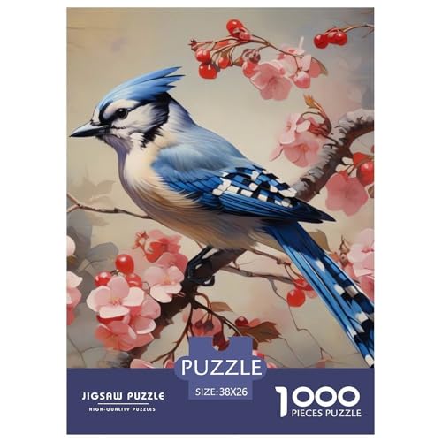 Vögel Zweige Blumen Puzzles 1000 Teile Schwer Puzzle Spielzeug Lernspiel Impossible Herausforderungsspielzeug Für Erwachsene Und Kinder Ab 14 Jahren 38x26cm/1000pcs Vögel Zweige Blumen Puzzles 1000 Teile Schwer Puzzle Spielzeug Lernspiel Impossible Herausforderungsspielzeug Für Erwachsene Und Kinder Ab 14 Jahren 38x26cm/1000pcs von NGGADIWEG