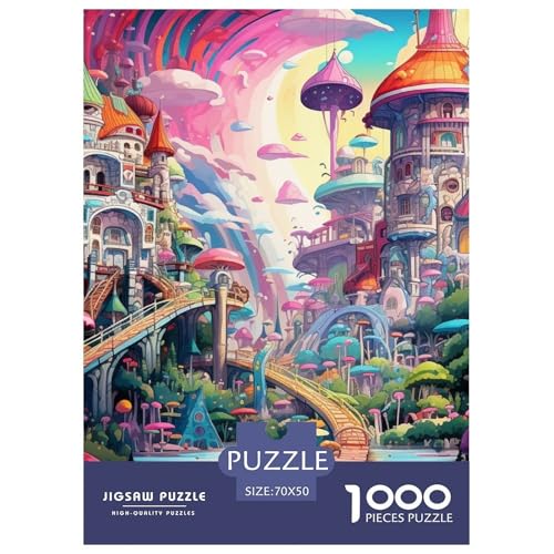 Wunderland Puzzles 1000 Teile Schwer Puzzle Spielzeug Lernspiel Impossible Herausforderung Spielzeug Für Erwachsene Und Kinder in Bewährter 70x50cm/1000pcs Wunderland Puzzles 1000 Teile Schwer Puzzle Spielzeug Lernspiel Impossible Herausforderung Spielzeug Für Erwachsene Und Kinder in Bewährter 70x50cm/1000pcs von NGGADIWEG