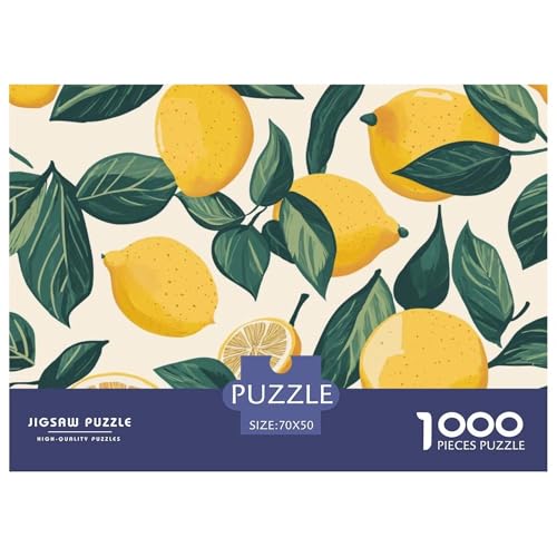 Zitrone Puzzle 1000 Teile Schwer Puzzle Spielzeug Pädagogisches Spiel Impossible Herausforderungsspielzeug Für Erwachsene Kinder 70x50cm/1000pcs Zitrone Puzzle 1000 Teile Schwer Puzzle Spielzeug Pädagogisches Spiel Impossible Herausforderungsspielzeug Für Erwachsene Kinder 70x50cm/1000pcs von NGGADIWEG
