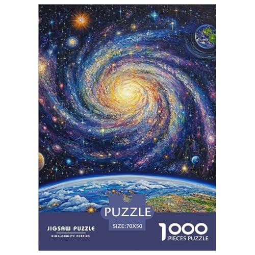 kosmische Galaxie Puzzles 1000 Teile Schwer Puzzle Spielzeug Lernspiel Impossible Herausforderungsspielzeug Für Erwachsene Kinder 70x50cm/1000pcs kosmische Galaxie Puzzles 1000 Teile Schwer Puzzle Spielzeug Lernspiel Impossible Herausforderungsspielzeug Für Erwachsene Kinder 70x50cm/1000pcs von NGGADIWEG