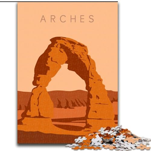 Puzzle für Teenager, 1000 Teile, Puzzlebögen, anspruchsvolles Spiel und Familienspiel, EIN Kunstwerk für 14-Jährige (50x75cm), 1000 Teile von NGZITNFXL