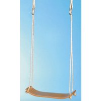Brettschaukel Holz gebogen 50x15cm TÜV Brettschaukel Holz gebogen 50x15cm TÜV von NHF GbR
