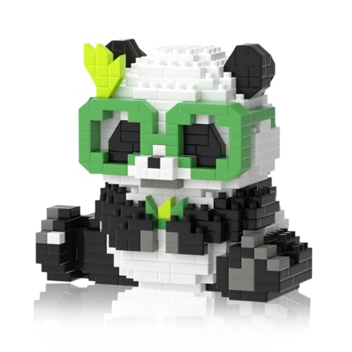 NHPY Panda Mini Bausteine Panda Klemmbausteine Building Block Sets Panda Bausteine Spielzeug Bricks Mini Bausteine Tiere Figuren Klemmbausteine 455 Stücke Baustein für Erwachsene, Kinder ab 9, 1 Satz NHPY Panda Mini Bausteine Panda Klemmbausteine Building Block Sets Panda Bausteine Spielzeug Bricks Mini Bausteine Tiere Figuren Klemmbausteine 455 Stücke Baustein für Erwachsene, Kinder ab 9, 1 Satz von NHPY