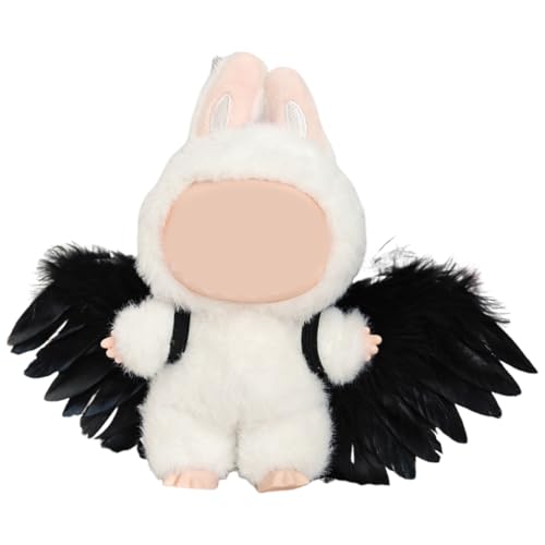 Mini Plüsch Puppen Kleidung Outfit nur Bekleidungs zubehör für 17cm Labubi (Puppen Nicht im Lieferumfang enthalten) von NHQZ
