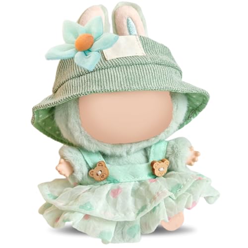 NHQZ Geeignet für 17 cm große Plüschpuppen, einfach an- und auszuziehen, geeignet für Fotosammlungen, DIY-Geschenke für Kinder von NHQZ