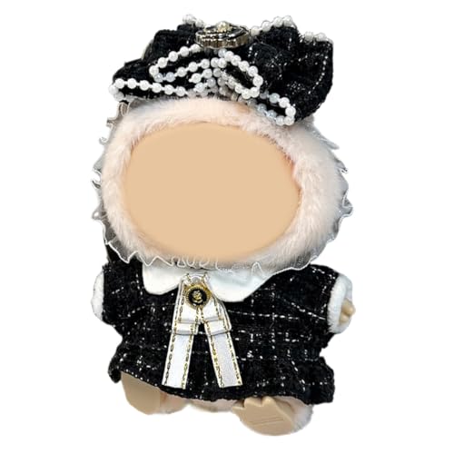 NHQZ Niedliche Mini Plüsch Puppen Kleidung Outfit:Kleiner Parfümanzug-nur Bekleidungs zubehör für 17cm Labubu Puppen Pullover Hoodie Kleidung NHQZ Niedliche Mini Plüsch Puppen Kleidung Outfit:Kleiner Parfümanzug-nur Bekleidungs zubehör für 17cm Labubu Puppen Pullover Hoodie Kleidung von NHQZ