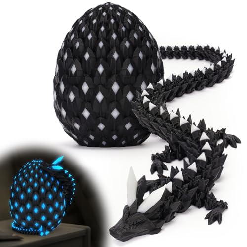 3D-bedruckte Dracheneier mit Drachen im Inneren, Ostereier, Jagd, Geheimnis, Osterkorbfüller, Kristall, 3D-Druck, Überraschungsspielzeug, Heimbüro, Dekoration, Schreibtischspielzeug 3D-bedruckte Dracheneier mit Drachen im Inneren, Ostereier, Jagd, Geheimnis, Osterkorbfüller, Kristall, 3D-Druck, Überraschungsspielzeug, Heimbüro, Dekoration, Schreibtischspielzeug von NHUQZCLT