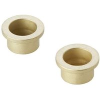 NIC 522701 Kerzenhalter Messing von NIC SPIEL+ART