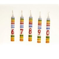 NIC 522717 Kerze - Ringelbunt Zahl 7 NIC 522717 Kerze - Ringelbunt Zahl 7 von NIC SPIEL+ART