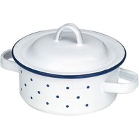 NIC 530204 Email-Henkeltopf 12 cm, flach NIC 530204 Email-Henkeltopf 12 cm, flach von NIC SPIEL+ART
