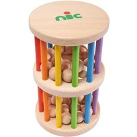 NIC 1560 - Rasselrolle, Holz, Maße: ca. 18x10x11cm NIC 1560 - Rasselrolle, Holz, Maße: ca. 18x10x11cm von NIC