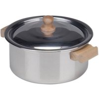 NIC 530104 - Henkeltopf Alu 12 cm mit Deckel, Holzgriff NIC 530104 - Henkeltopf Alu 12 cm mit Deckel, Holzgriff von NIC