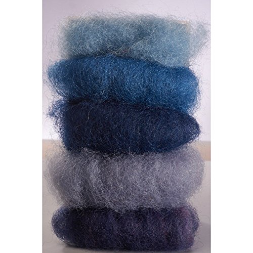 NIC 546035 FW pd Col. mélange, Blue 50 g Stoff für Bastelarbeiten, blau NIC 546035 FW pd Col. mélange, Blue 50 g Stoff für Bastelarbeiten, blau von NIC
