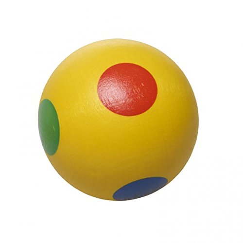 NIC - Ball, 45 mm, Gelb, Spotted Spielzeug zum Ziehen (2198) von NIC