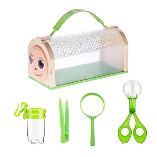 Insektenfänger-Set für Kinder,Critter-Habitat-Box zum Sammeln von Insekten im Innen- und Außenbereich,inklusive Tragegriff&leicht zugänglicher Tür,mit Insektenzange,Pinzette&Lupe,Geschenk für Kinder Insektenfänger-Set für Kinder,Critter-Habitat-Box zum Sammeln von Insekten im Innen- und Außenbereich,inklusive Tragegriff&leicht zugänglicher Tür,mit Insektenzange,Pinzette&Lupe,Geschenk für Kinder von NICAI Kitchen