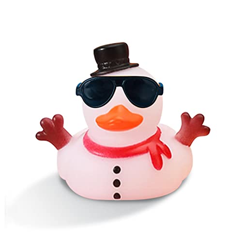 NICERAM -Ente Miniatur-Entenfiguren für Puppenhaus, Quietsche-Enten-Spielzeug für Babypartys, Weihnachtsfeier-Dekoration, kleine Enten für von NICERAM