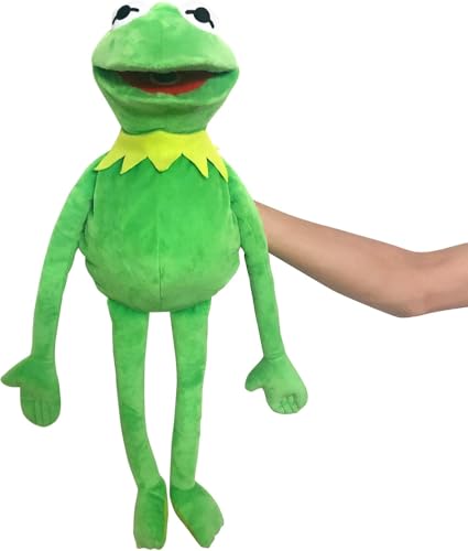 Kermit Froschpuppe, The Muppets Show, weiches Handfrosch, gefülltes Plüschtier, Geschenkideen für Jungen und Grills, 61 cm Kermit Froschpuppe, The Muppets Show, weiches Handfrosch, gefülltes Plüschtier, Geschenkideen für Jungen und Grills, 61 cm von NICERINC