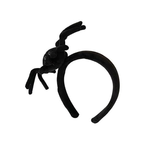 NICEYEA Halloween Haarreif Set mit Spinne – Lustiger Insekten Haarreifen für Kinder & Erwachsene, Party & Cosplay Kostüm Zubehör – 2 Stück, Schwarz NICEYEA Halloween Haarreif Set mit Spinne – Lustiger Insekten Haarreifen für Kinder & Erwachsene, Party & Cosplay Kostüm Zubehör – 2 Stück, Schwarz von NICEYEA