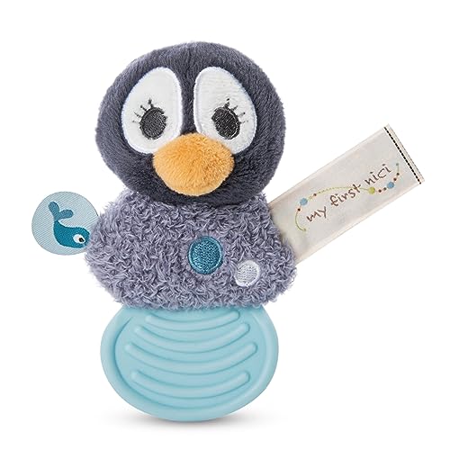 Beißring Pinguin Watschili 11cm, GRAU von NICI