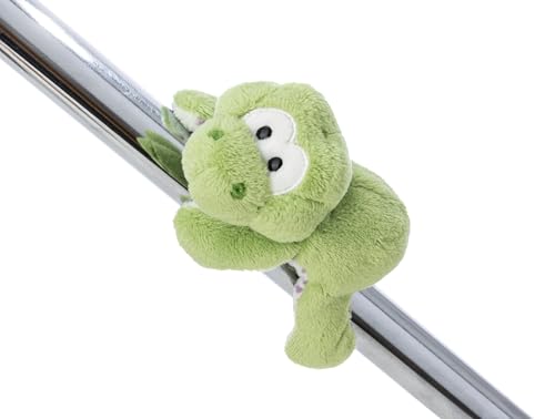 MagNICI Frosch Fridolin Frog 12cm - grün - Kuscheltier mit Magnet – Plüschtier haftet auf Metalloberflächen, Magnettafeln und Taschenhänkel als Reisebegleiter – tolle Geschenkidee | 62265 von NICI