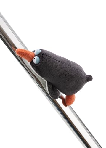 MagNICI Pinguin Jorge Thunder 12cm - grau - Kuscheltier mit Magnet – Plüschtier haftet auf Metalloberflächen, Magnettafeln und Taschenhänkel als Reisebegleiter – tolle Geschenkidee | 62406 von NICI