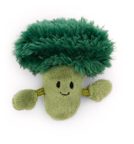 Mini MagNICI Brokkoli 7cm - grün - Kuscheltier mit Magnet – Plüschtier haftet auf Metalloberflächen, Magnettafeln und Taschenhänkel als Reisebegleiter – tolle Geschenkidee | 61867 von NICI