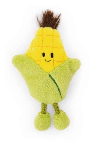 Mini MagNICI Maiskolben 7cm - gelb - Kuscheltier mit Magnet – Plüschtier haftet auf Metalloberflächen, Magnettafeln und Taschenhänkel als Reisebegleiter – tolle Geschenkidee | 61866 von NICI