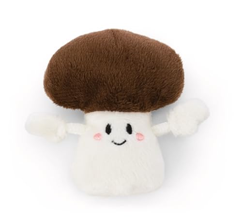 Mini MagNICI Pilz 7cm - braun - Kuscheltier mit Magnet – Plüschtier haftet auf Metalloberflächen, Magnettafeln und Taschenhänkel als Reisebegleiter – tolle Geschenkidee | 61863 von NICI