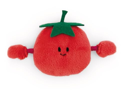 Mini MagNICI Tomate 7cm - rot - Kuscheltier mit Magnet – Plüschtier haftet auf Metalloberflächen, Magnettafeln und Taschenhänkel als Reisebegleiter – tolle Geschenkidee | 61865 von NICI