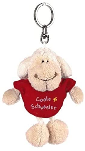 NICI 31554 - Schaf weiß T-Shirt Coole Schwester Bb SA 10 cm, rot NICI 31554 - Schaf weiß T-Shirt Coole Schwester Bb SA 10 cm, rot von NICI