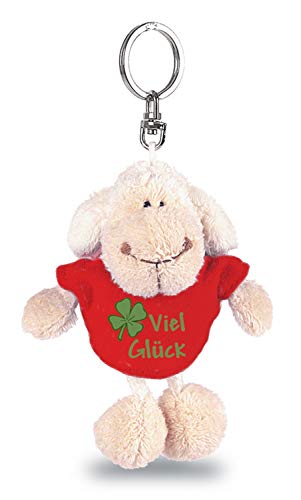 NICI 31556 - Schaf weiß T-Shirt Viel Glück Bb SA 10 cm, rot NICI 31556 - Schaf weiß T-Shirt Viel Glück Bb SA 10 cm, rot von NICI