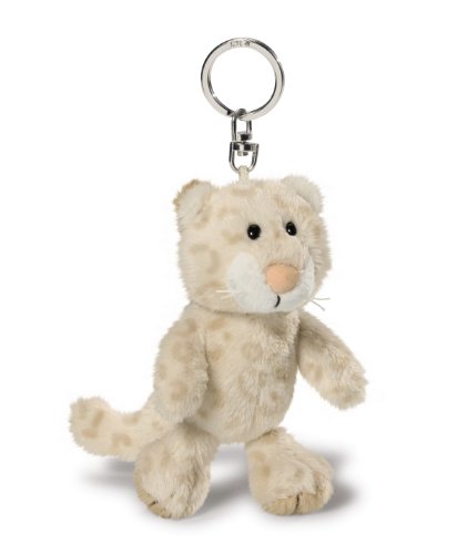 NICI 36044 - Schneeleopard Mädchen Schlüsselanhänger, 10 cm von NICI