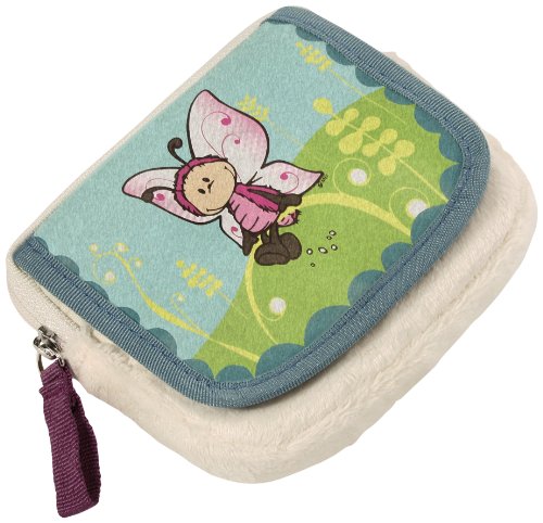 NICI 36584 - Geldbeutel Schmetterling, Plüsch, klein, 11 x 10 cm von NICI